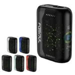 Fasoul Stellar 二回加熱主機水晶紅款，IQOS TEREA 煙彈專用，搭載 3D 曲面螢幕與二回加熱技術