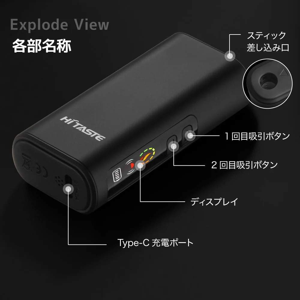 HiTASTE-L1-二回機_各部件功能說明 HiTASTE-L1-二回機_各部件功能說明